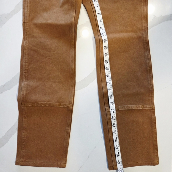 Carhartt: Rugged Flex Relaxed Fit Twill Double Front Work Pants NWT: Size 8 - Picture 3 of 4